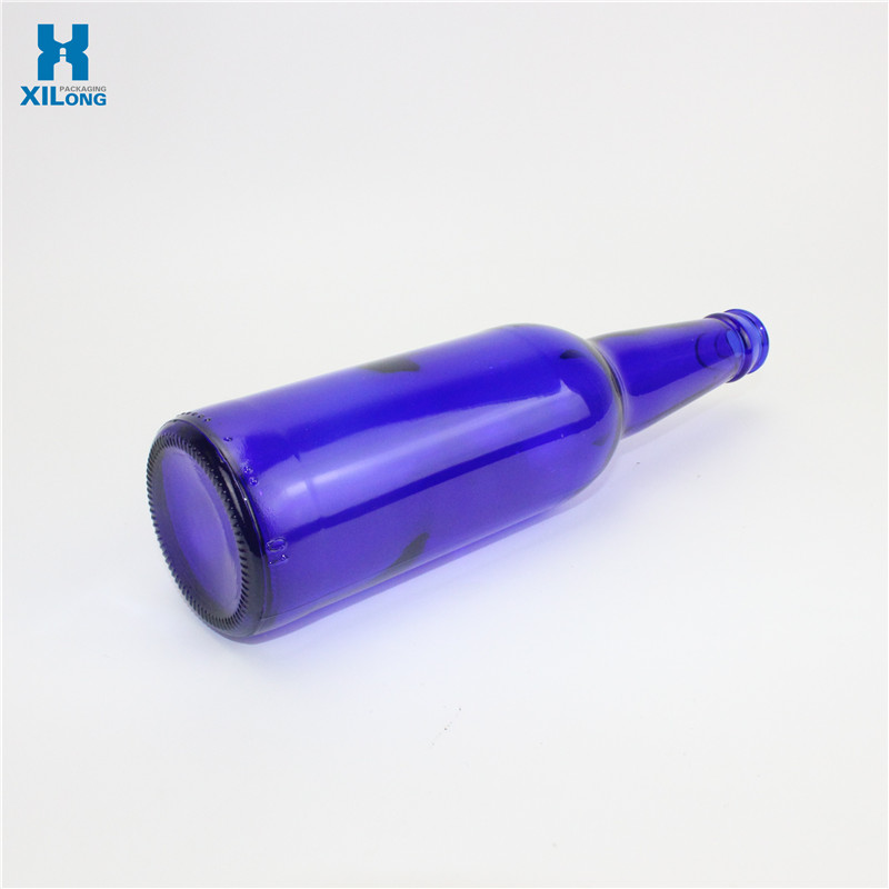 WHOLESALE FANCY 500ML AMBER EMPTY GLASS BEER BOTTLE