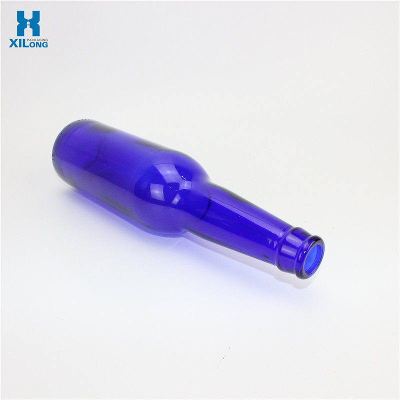 WHOLESALE FANCY 500ML AMBER EMPTY GLASS BEER BOTTLE