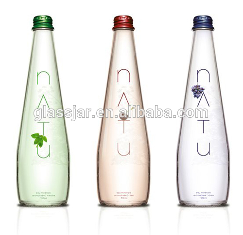 Water drop shape bottle design bottle packaging for mineral water