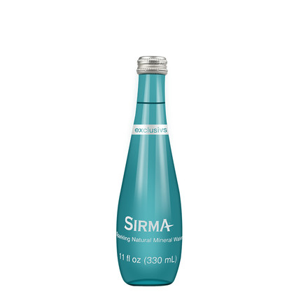 Water drop shape bottle design bottle packaging for mineral water