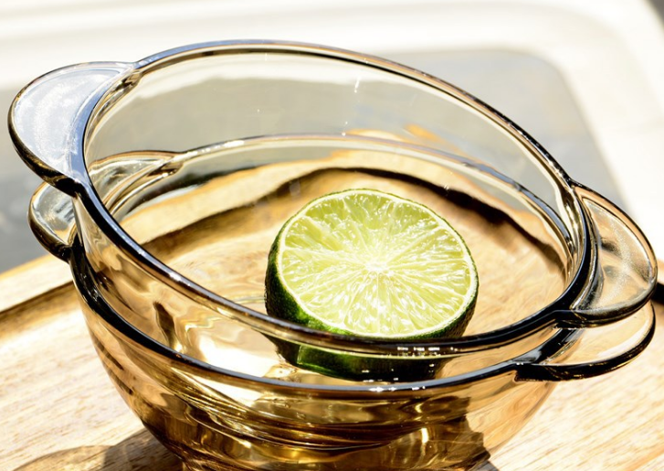 Web celebrity simple Nordic style brown double ear bowl