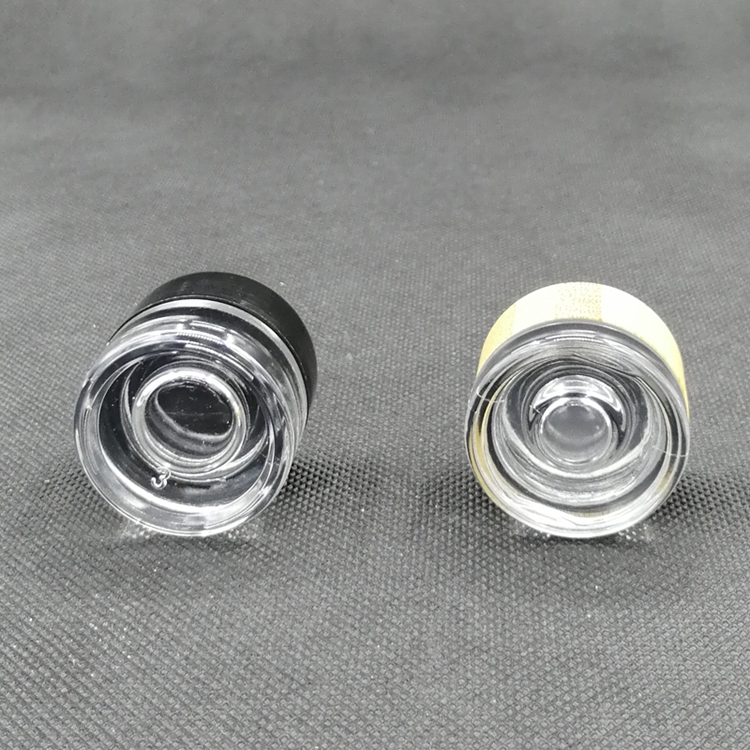 Weed Airtight Container Empty Round Childproof Hemp Storage Glass Jar