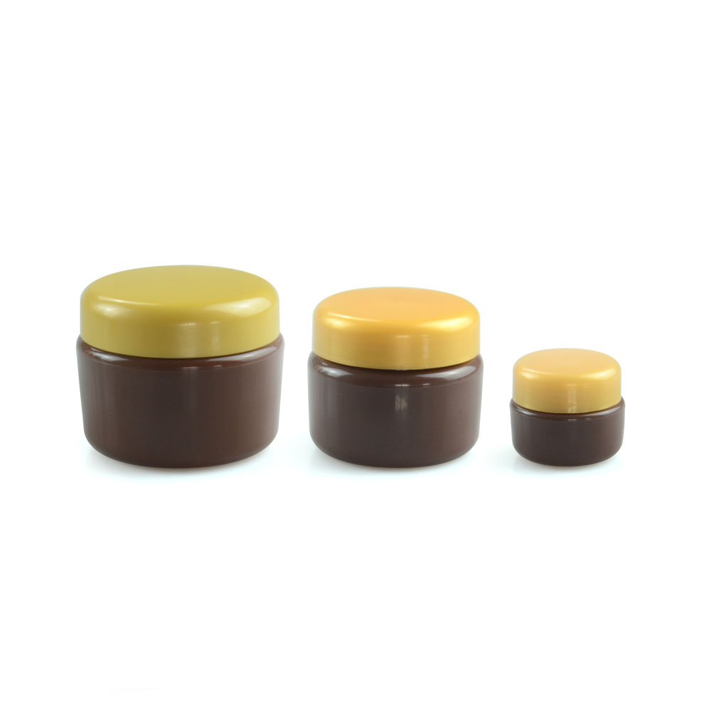 Well Made PET Cosmetic Packaging Body Butter Plastic Jar with Lid