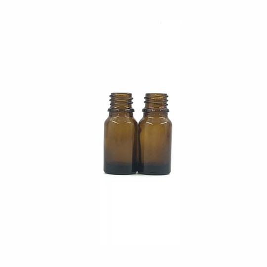 Well quality 10ml amber glass bottle for essential oil with tamper proof cap