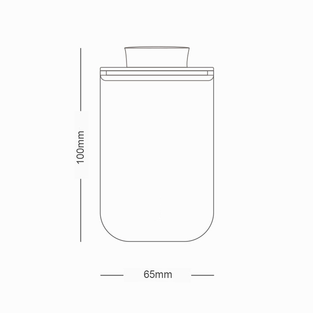 Weweed new desing Herb pink 8oz glass jar with Aluminum lid wholesale stash jar smell proof