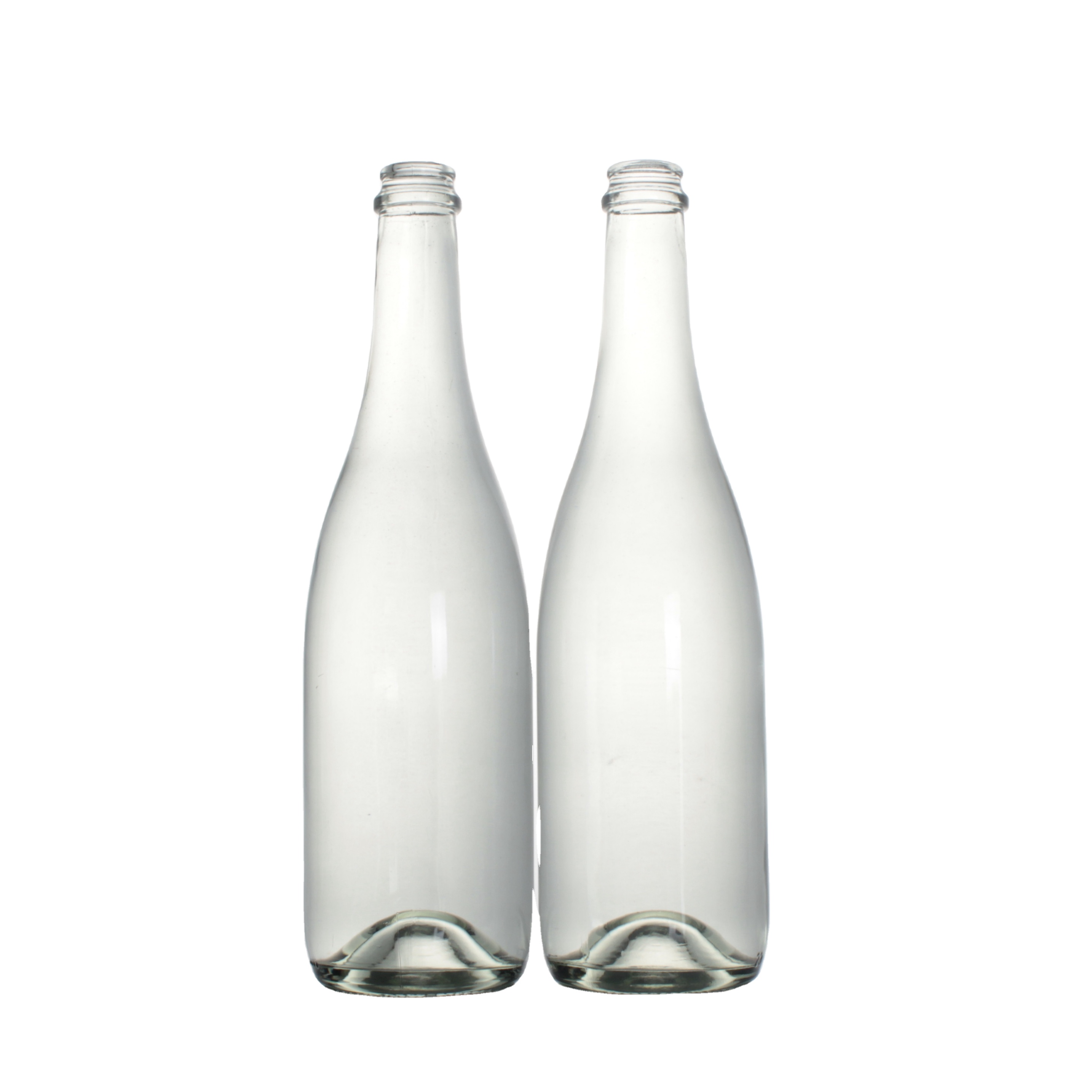 Whisky Rum Liquor Alcohol Spirit Glass Bottle Champagne Stock 750ml Vodka SPIRITS Clear Screw Cap Round 750 Ml High Flint Wine