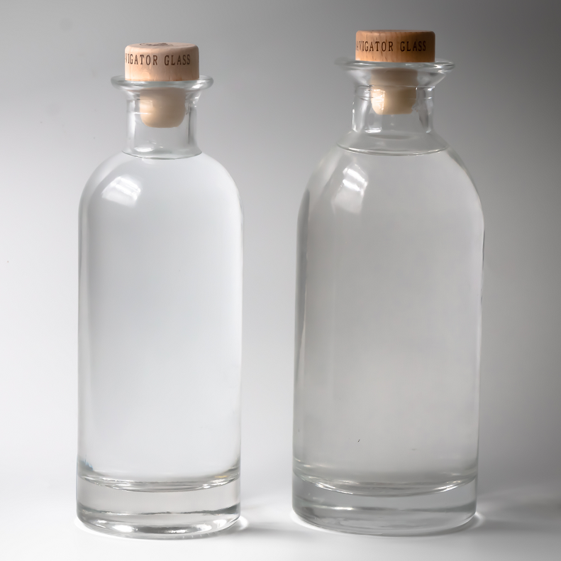 Whisky de encargo de la vodka de la botella de cristal de los productos de alta calidad del precio bajo de China