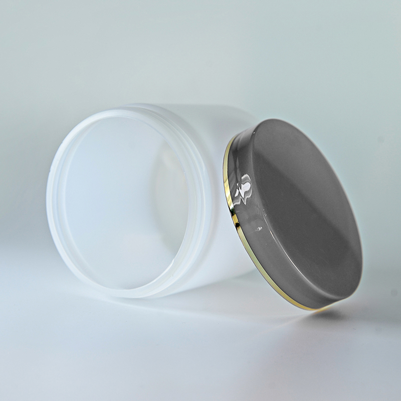 White 500ml cream container extra large empty jar cosmetic jar body butter jar