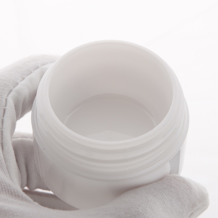White Acrylic Cream jar in 15ml 30ml 100ml 200ml size available