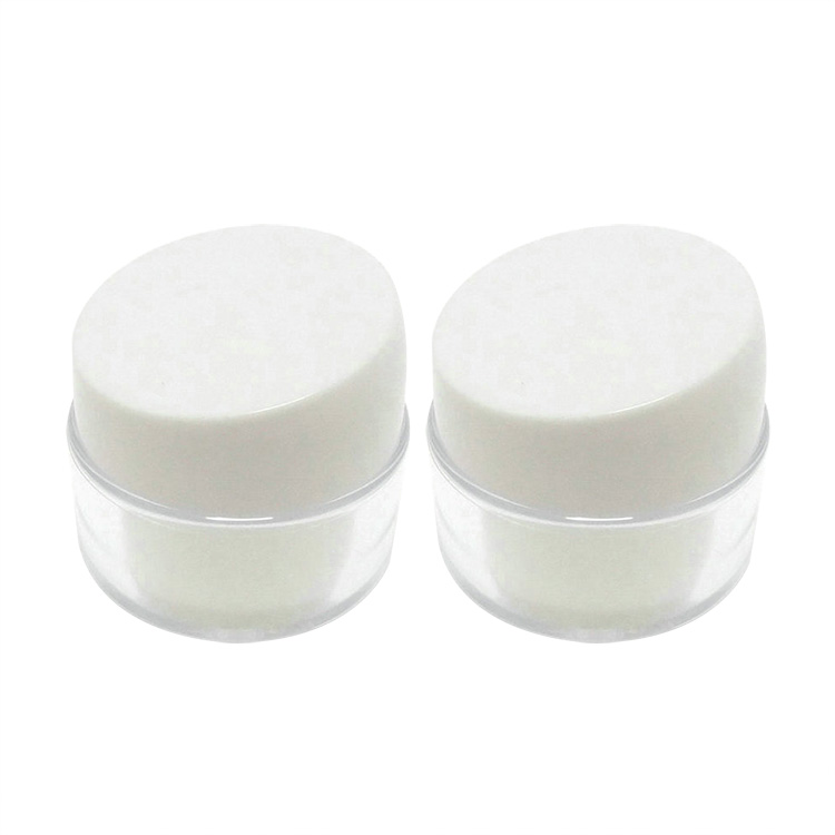 White Color Empty Skincare Cosmetic Packaging Facial-pack Eye Cream Plastic Jar 30g 50g Double Wall