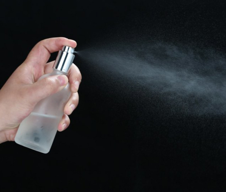 White Frosted Glass Pump Perfume Spray Mist Cosmetic Bottles 5ml 10ml 15ml 30ml 50ml 100ml