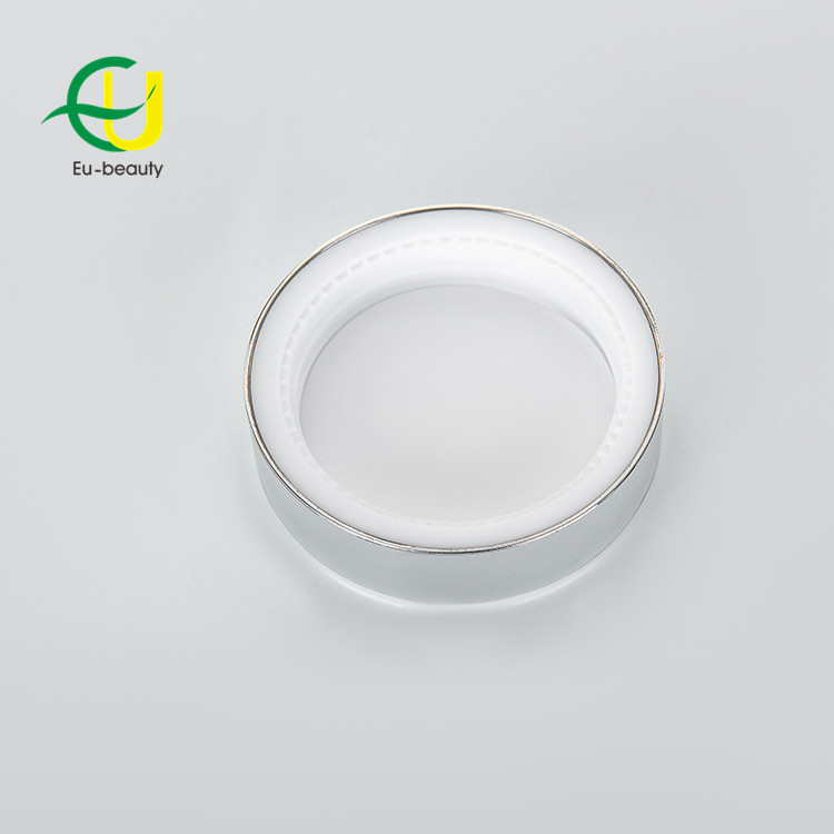 White Large Empty Fashion Elegant Frosted Printing Matte Cream Cosmetic Jar Wholesale 20g