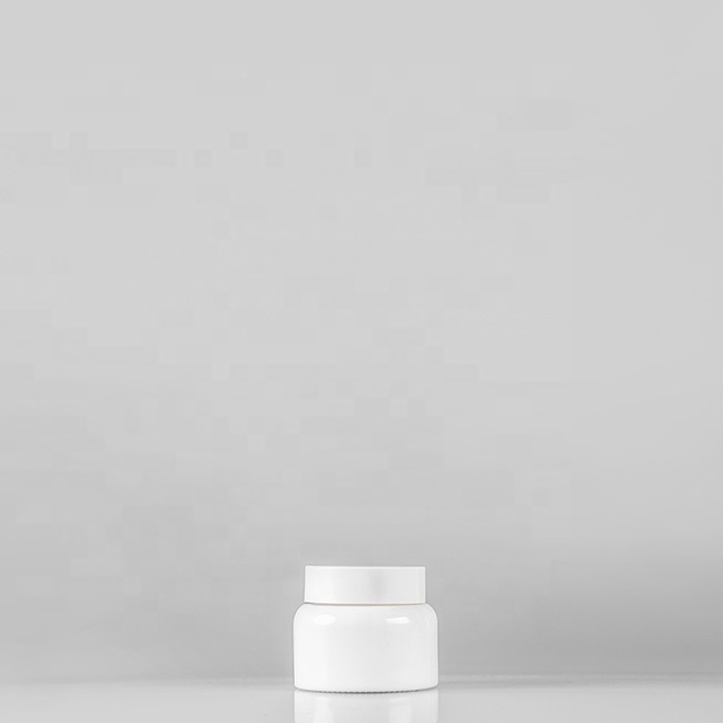 White Opal Glass Lotion Or Sreum Bottle for Skin Care Packaging