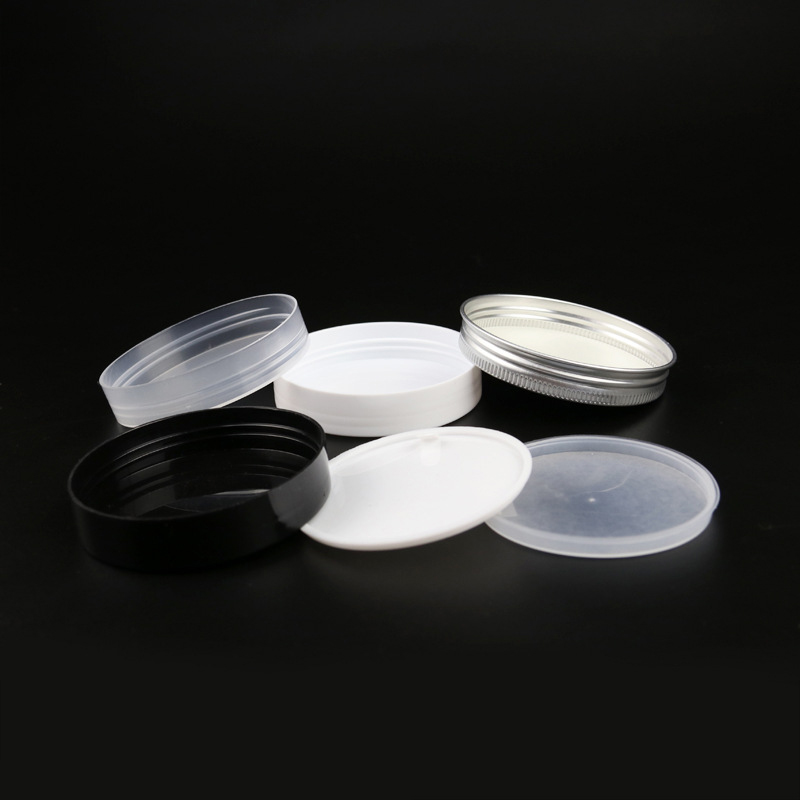 White PET Food Packaging 100ml 1 ounce 200g 25ml 30g 250ml 500ml 8oz Plastic Jar with Lids