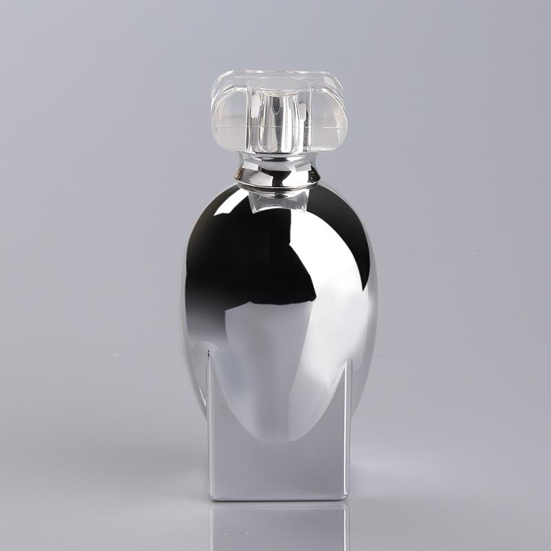 White Painting Coating Glass Perfume Bottles