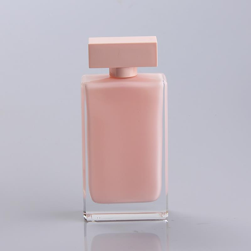 White Painting Coating Glass Perfume Bottles