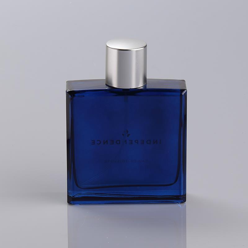 White Painting Coating Glass Perfume Bottles