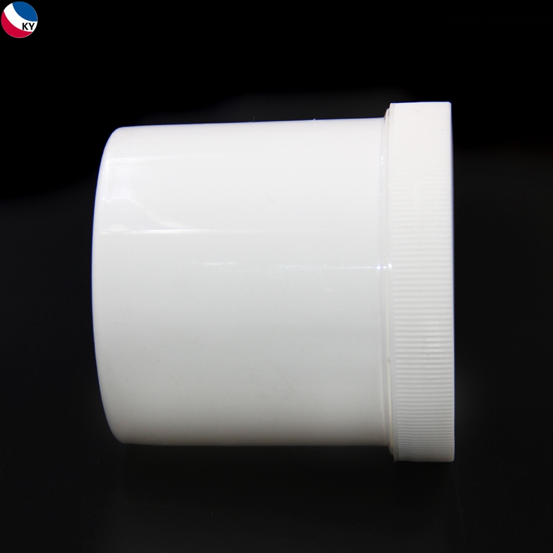 White Plastic Jar Cream Cosmetic Cream Jar 500gm Color 400ml 500ml Pp White Skin Care Cream