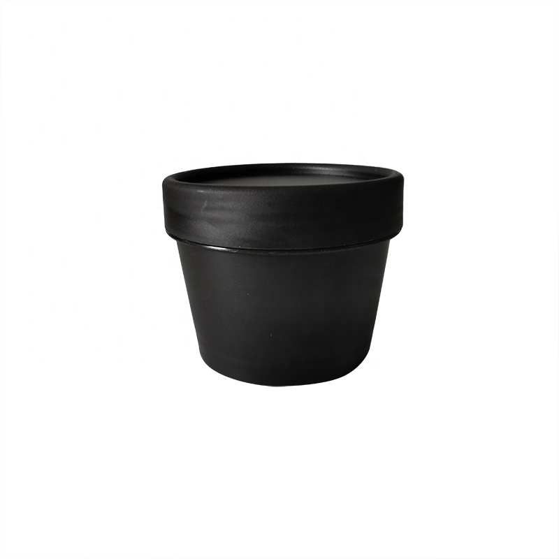 White color round shape 100g Polypropylene material plastic skin care cream empty storage container jar