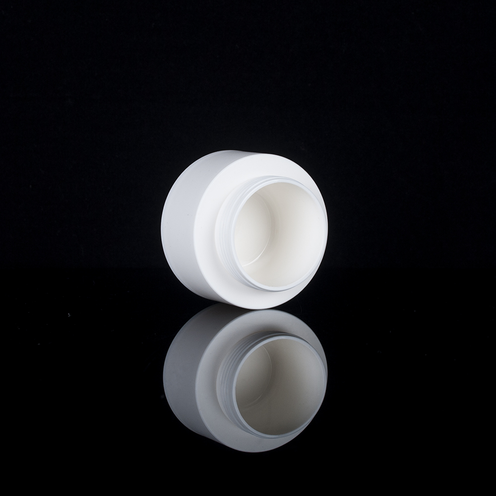 White cosmetic jar 3g 5g 10g 15g 30g 50g 80g empty body butter lotion container