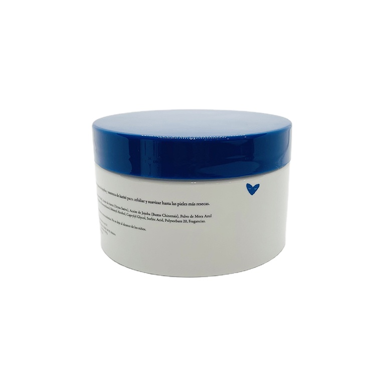 White cosmetic ointment packaging PET jar, large size screw lid cosmetic packaging PET jar 300ml 400ml 500ml