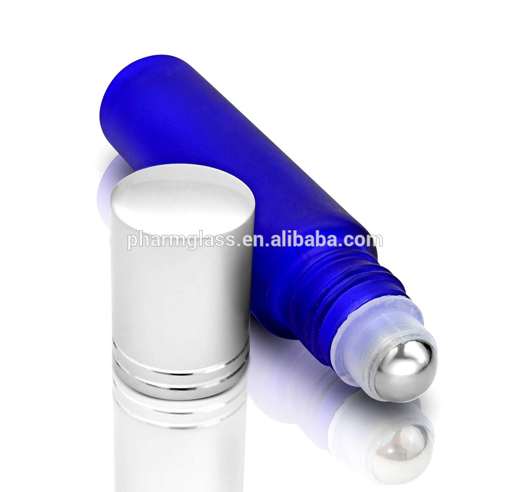 Whole China supplier with low price and good quality various of roll on bottle in clear blue color