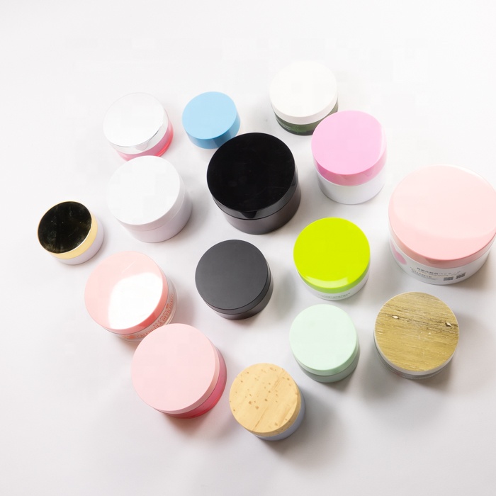 Whole New Sale Plastic 30/50/100/150/200 ML Cream Skincare Jar PET Jars CosmeticsJars