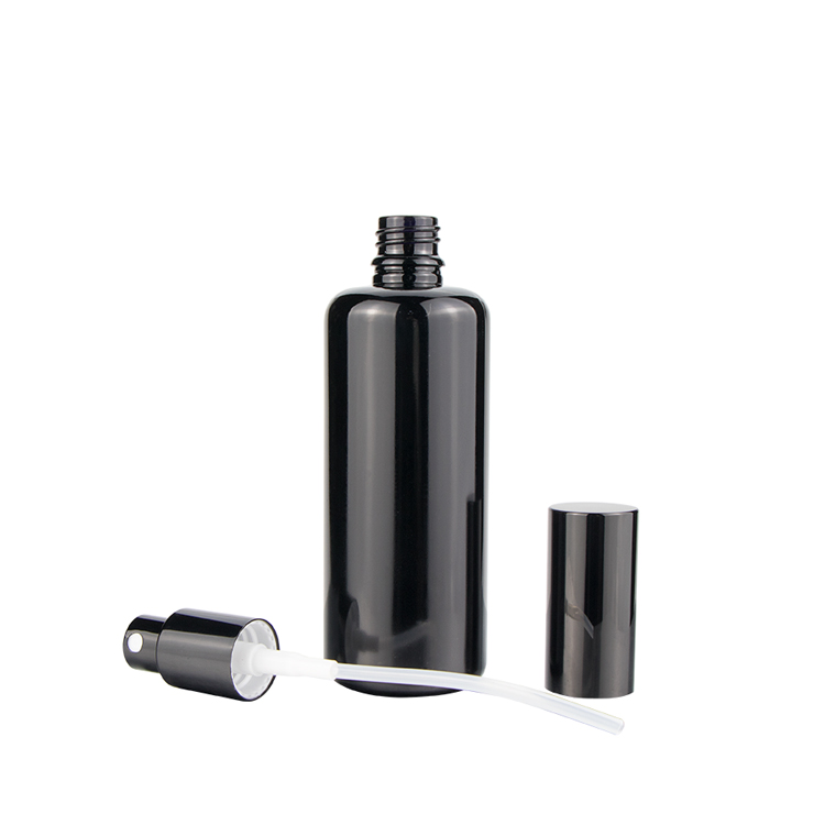 Wholesale 0.17 0.5 1 2 fl oz Ultra Violet Glass Dropper Bottle Temper Evident Glass Eye Dropper/fine mist sprayer for cosmetic