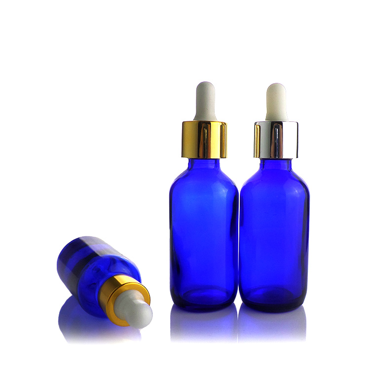 Wholesale 0.5 oz 1oz 2oz 4oz empty boston glass dropper bottle for essential oil