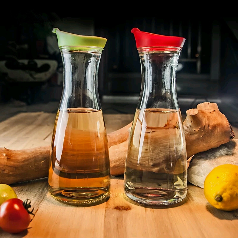Wholesale 1000ml Clear Empty Glass Juice Milk Bottle For Drinking With Metal Lid