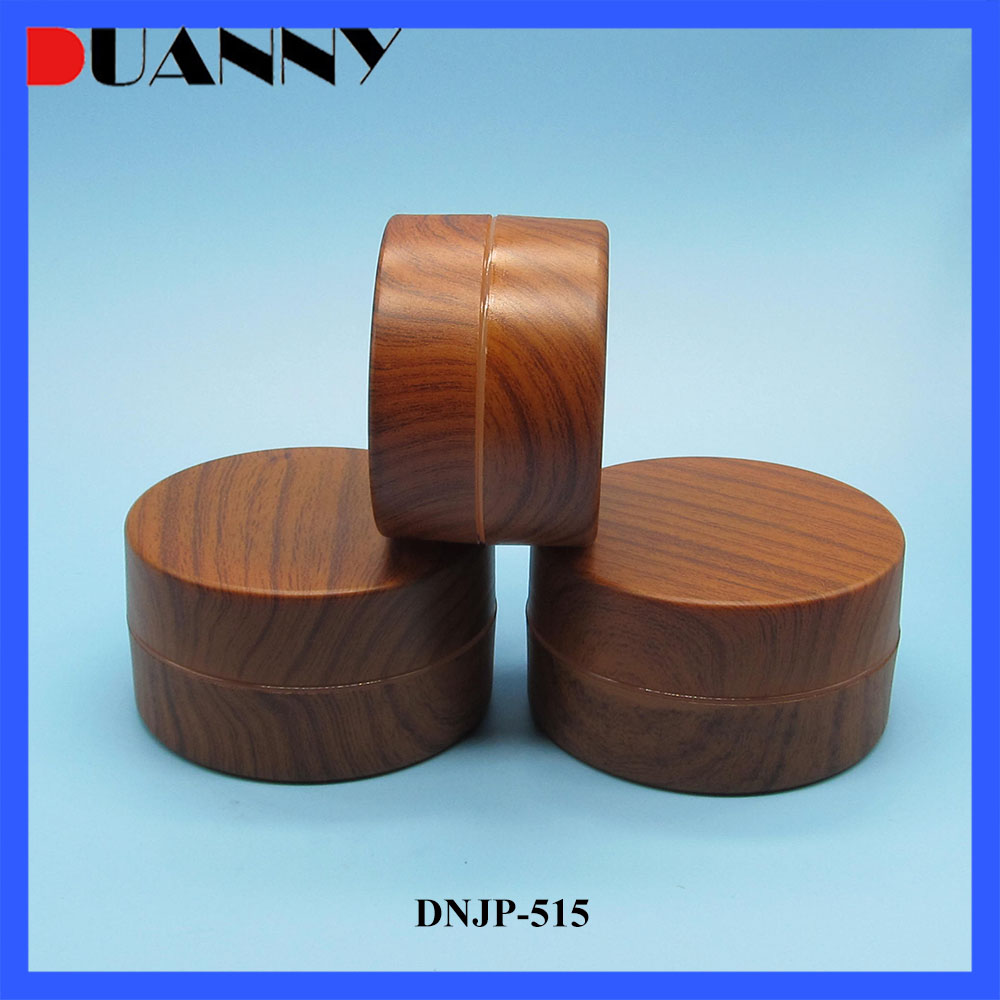 Wholesale 100g Round PP Bamboo Cosmetic Jar