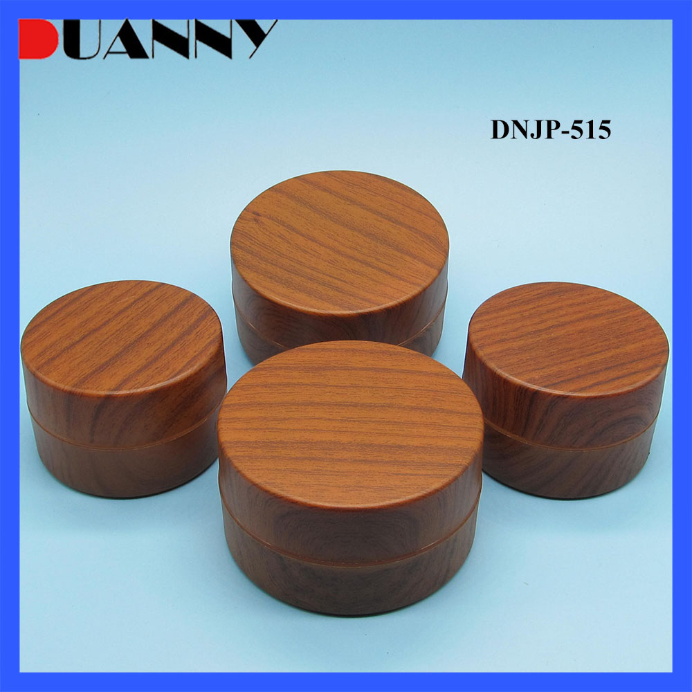 Wholesale 100g Round PP Bamboo Cosmetic Jar