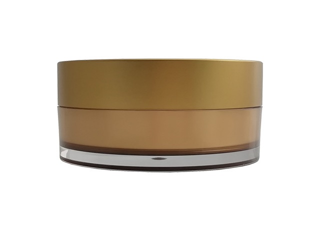 Wholesale 100g custom makeup empty plastic mask jar eye cream jar double-layer cosmetic jar