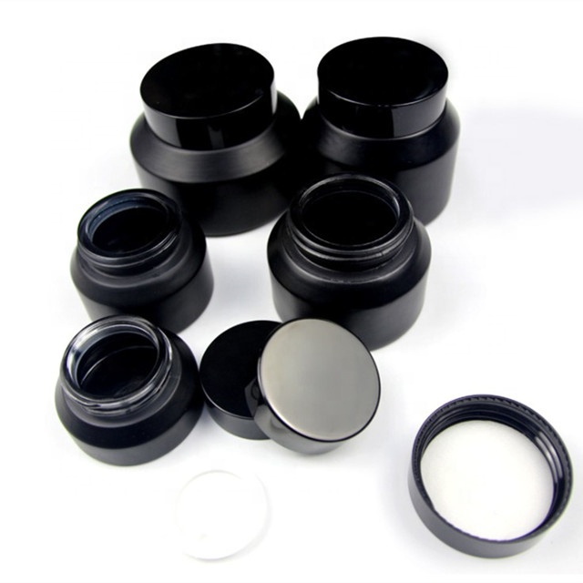 Wholesale 100ml 100g cosmetic bottles jars packaging lotion glass bottle container for personal facial scare