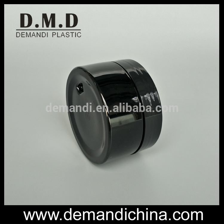 Wholesale 100ml 100grams black PET plastic jar