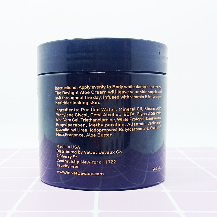 Wholesale 100ml 120ml 150ml 200ml blue silk printing PET wide mouth custom plastic cosmetic jar