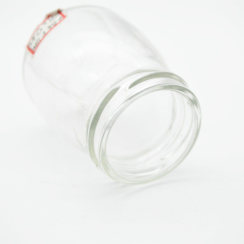 Wholesale 100ml 150ml Round Empty Storage Container Milk Pudding Bottle Glass Yogurt Jars with TIn Lid