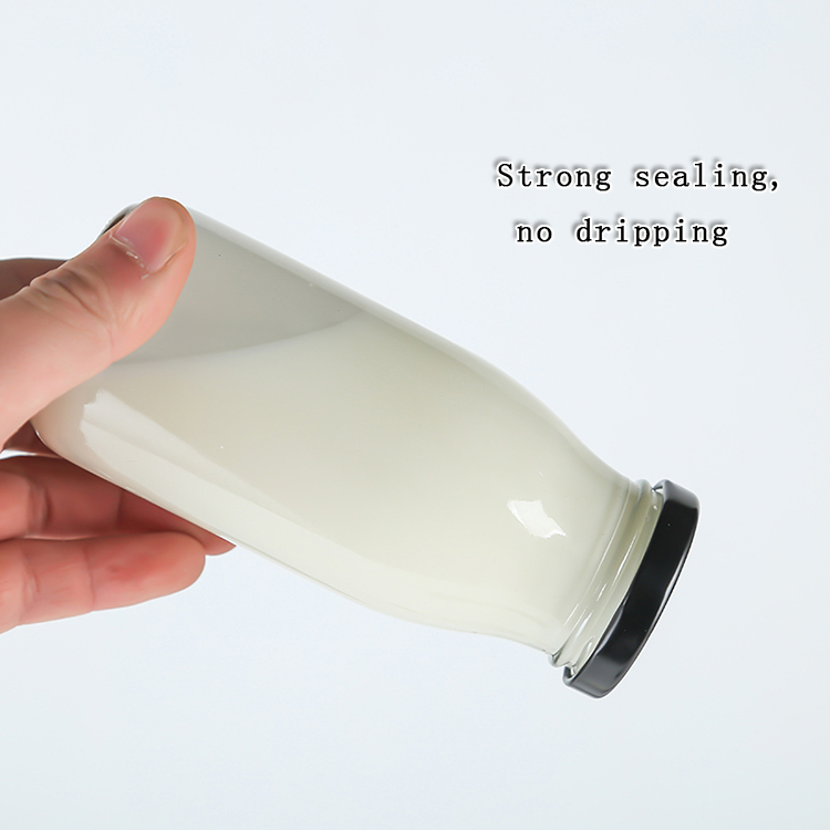 Wholesale 100ml 200ml 250ml 500ml 1000ml Milk glass bottle