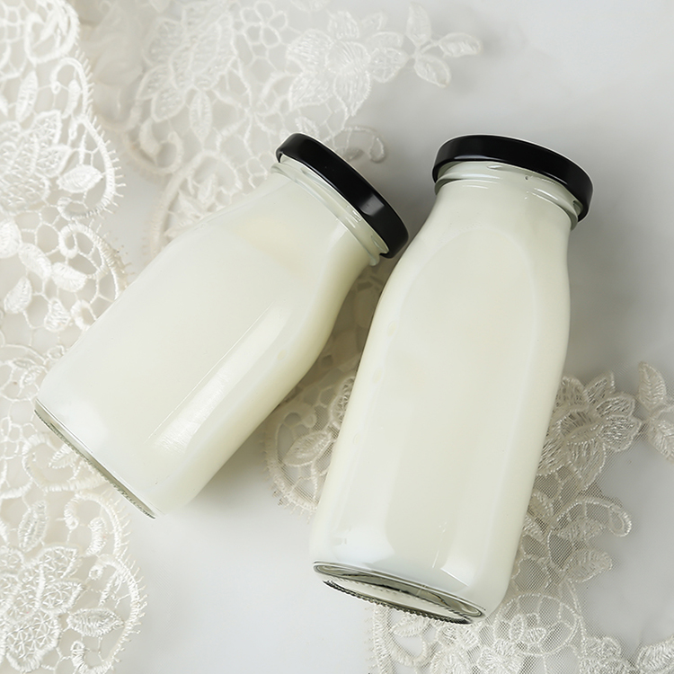 Wholesale 100ml 200ml 250ml 500ml 1000ml Milk glass bottle