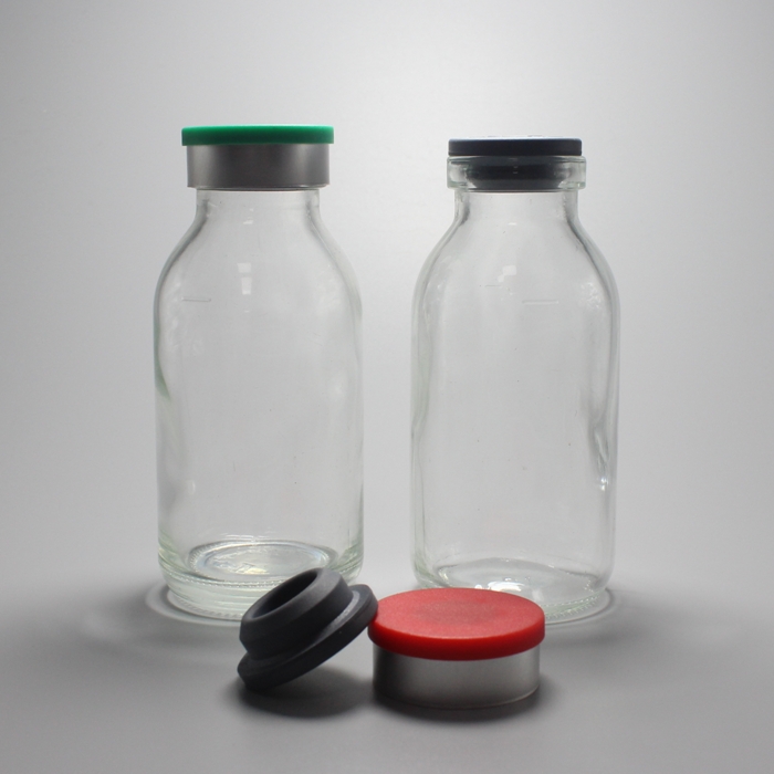 Wholesale 100ml Clear And Amber Moulded Vials With 20mm Neck Cheap Premium Vials Empty Injection Bottle Medication Vial