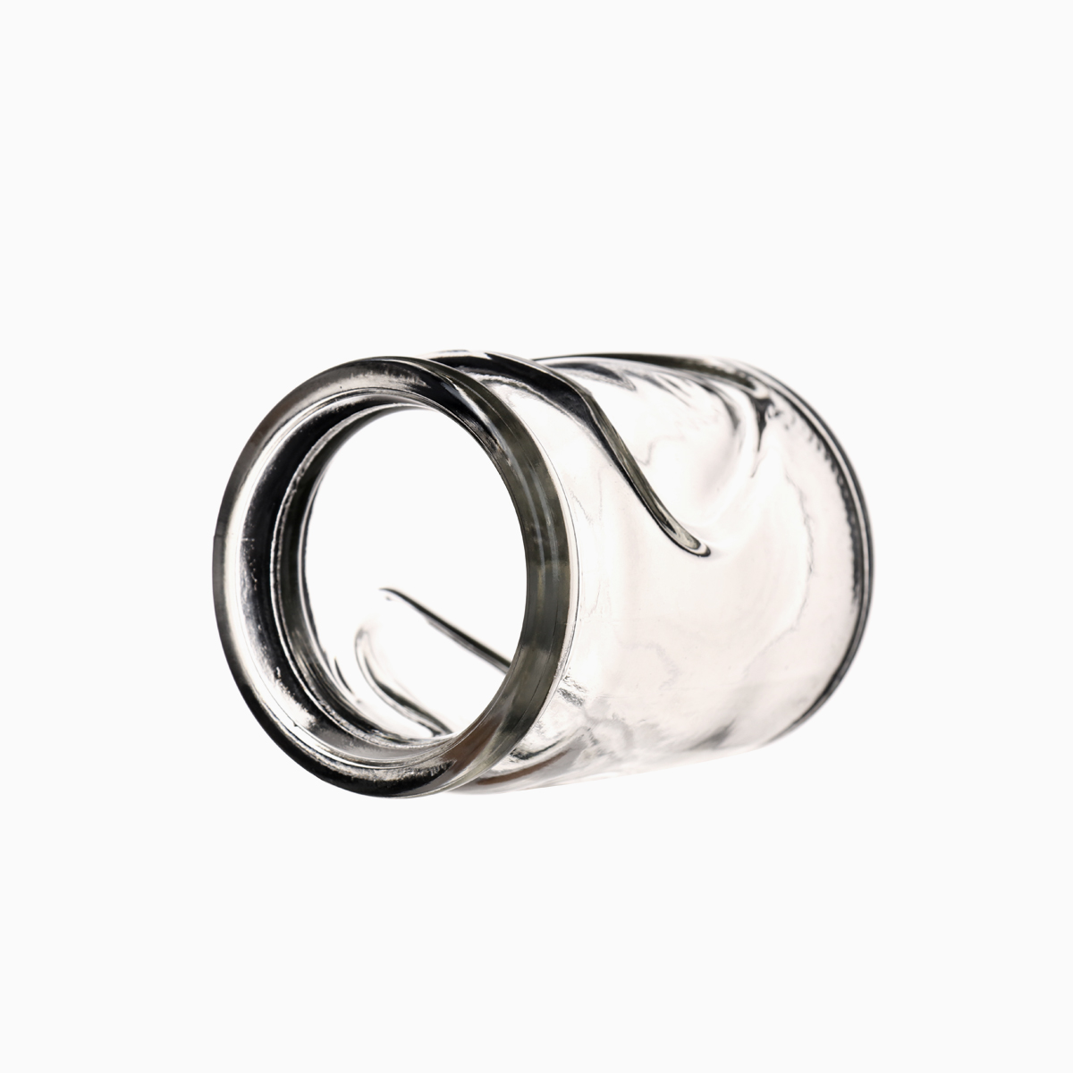 Wholesale 100ml Empty Storage Container Spot Sale Round Food Glass Pudding Bottle