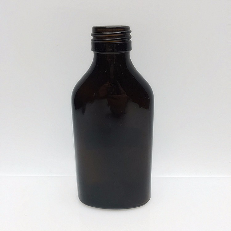 Wholesale 100ml amber glass moroccan hair care argan oil bottle