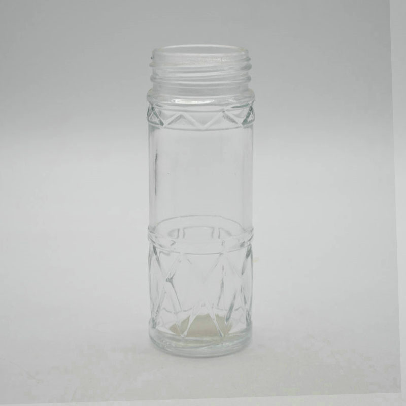 Wholesale 100ml clear spice packaging bottle salt