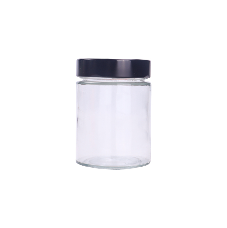 Wholesale 106ml 106ml 212ml 314ml 580ml Ergo Jar Food Glass Honey Jars With Deep Metal Lid