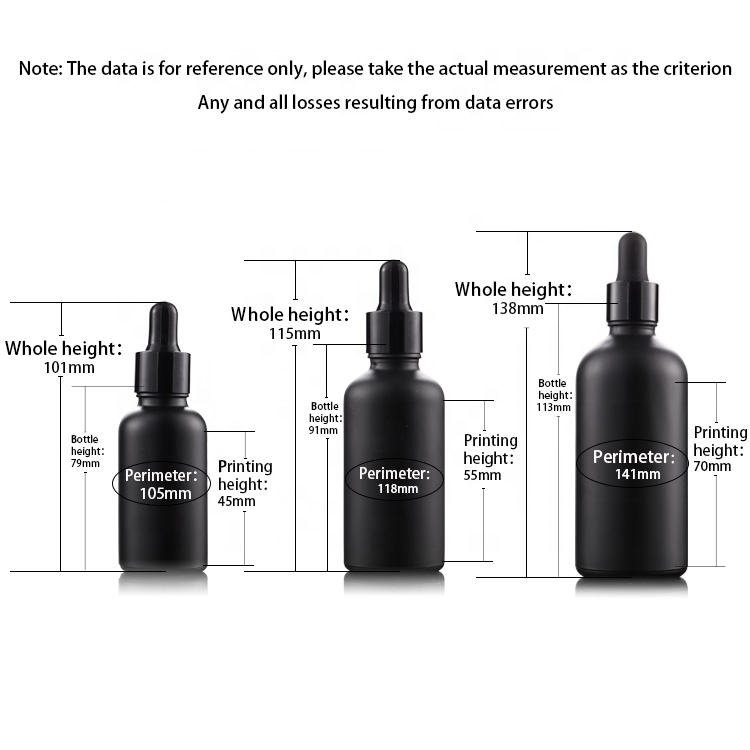 Wholesale 10ml 15ml 20ml dropper bottle 50ml oil dropper bottle with rose gold dropper head