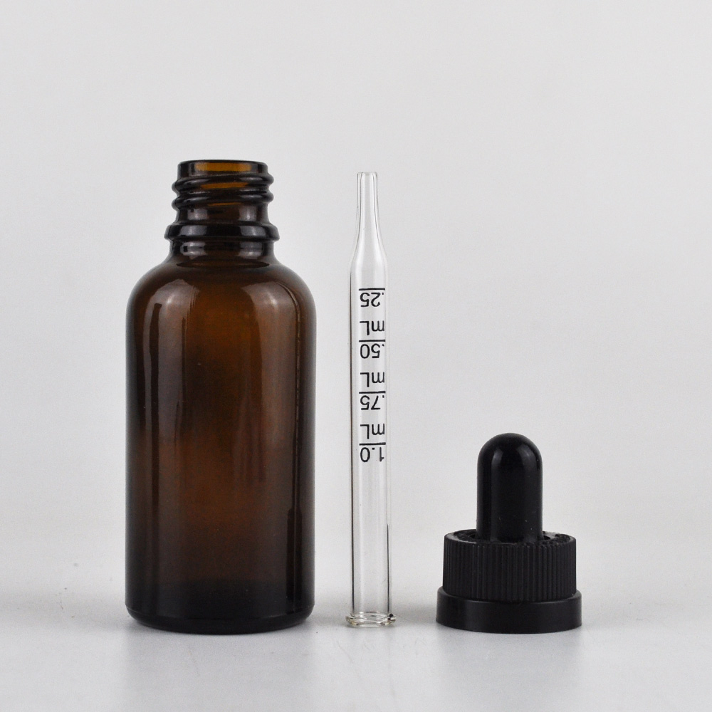 Wholesale 10ml 15ml 30ml 50ml round black frosted glass dropper bottle with screen printing for cosmetic essential oil