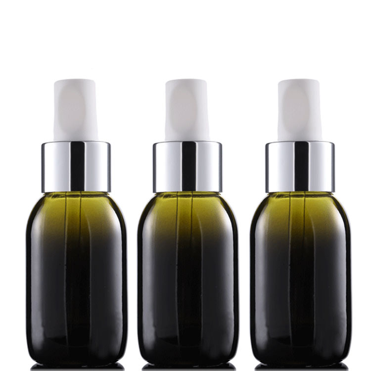 Wholesale 10ml Beard oil square glass dropper perfume bottle with 15ml 10ml