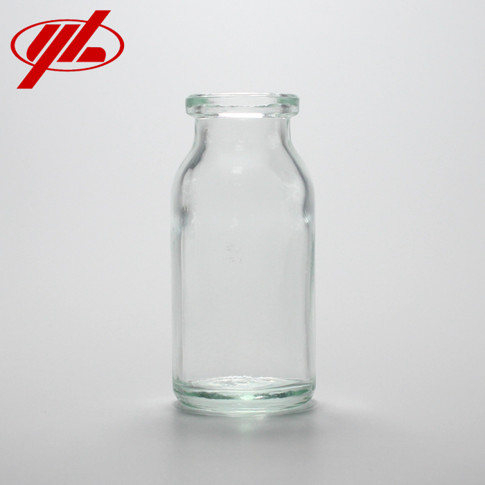 Wholesale 10ml Clear Empty Soda Lime Pharmaceutical Moulded Glass Vials Bottles for Injection