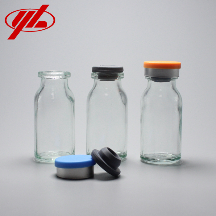 Wholesale 10ml Clear Empty Soda Lime Pharmaceutical Moulded Glass Vials Bottles for Injection