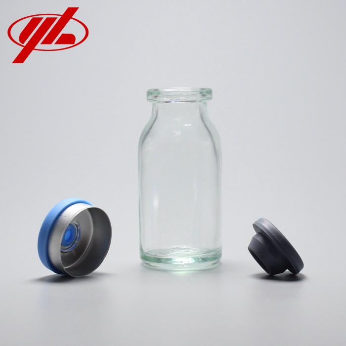 Wholesale 10ml Clear Empty Soda Lime Pharmaceutical Moulded Glass Vials Bottles for Injection